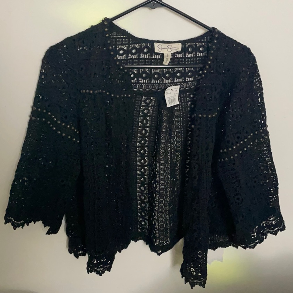 Jessica Simpson maternity cardigan coverup NWT